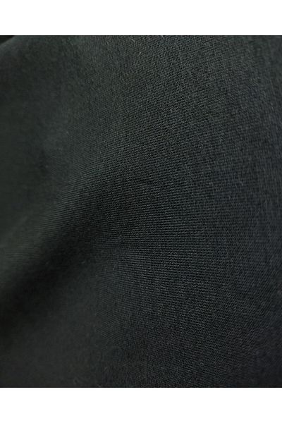 Kumaş Parça Βαμβακερό χτενισμένο λεπτό στήριγμα σε μαύρο χρώμα (Πλάτος 180 cm x Μήκος 150 cm)