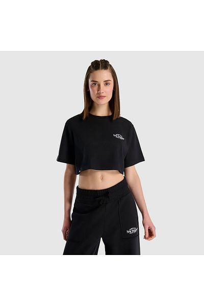 New Balance Tricou negru pentru femei Lifestyle în stil casual WNT1506-BK
