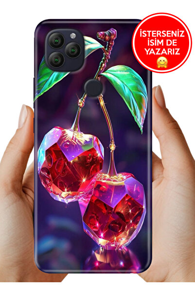 General Mobile GM 22 - GM 22S G312 Kılıf Kamera Korumalı Full Desen Arka Sili...