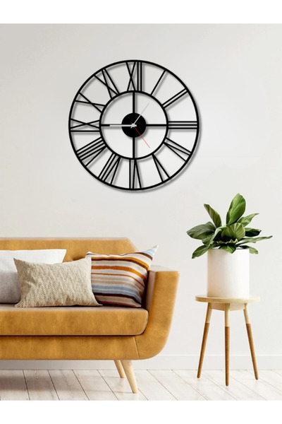 ecrin tuhafiye hobi Dekoratif Ahşap Duvar Saati Ev Hediyelik Duvar Saati