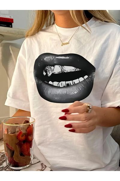 Jose Clothing Μπλουζάκι με κοντό μανίκι με στάμπα