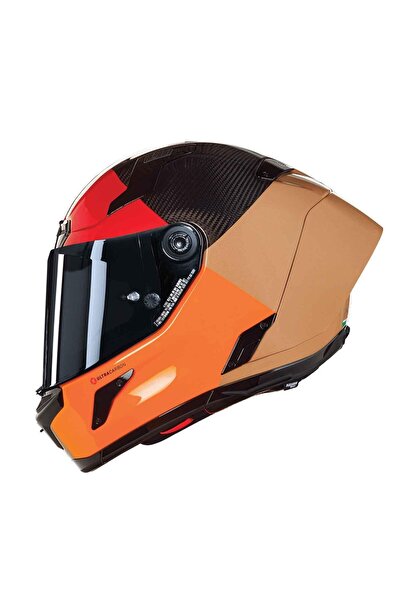 Nolan X-804 Rs Blocco 349 Karbon Kapalı Kask