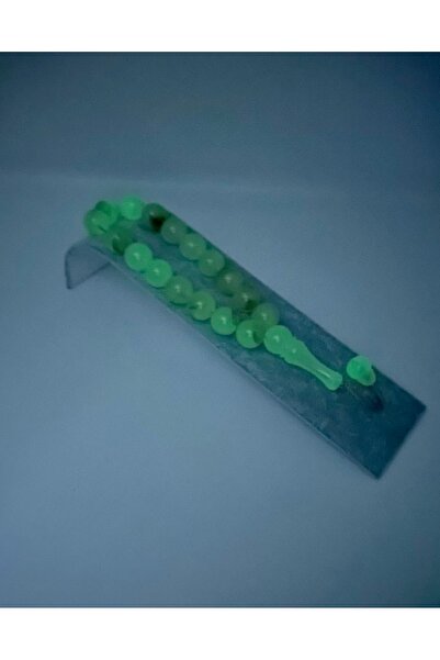 Han Ticarethane Πράσινο λαμπερό πορτοκαλί χρώματος Cat's Eye Prayer Beads στο...