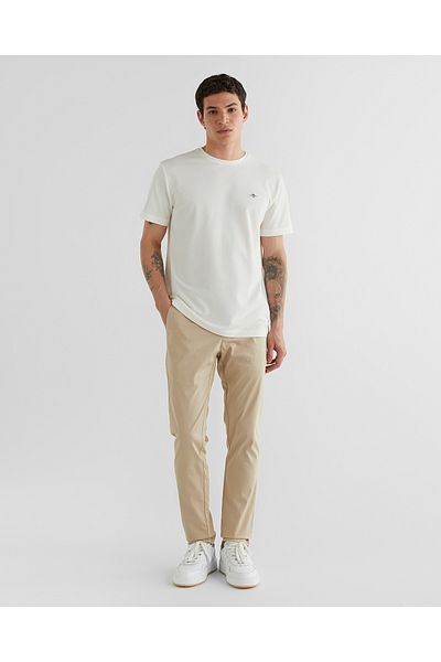 Gant Men's Beige Slim Fit Trousers