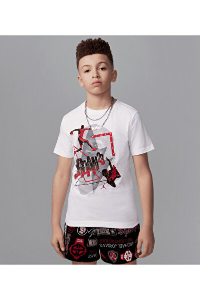 Nike JORDAN JDB JORDAN 3PEAT SS TEE ΑΝΔΡΙΚΟ ΠΑΙΔΙΚΟ ΜΠΟΥΜΕΛΟ 95D735-001
