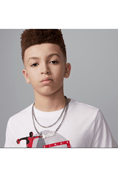 Nike JORDAN JDB JORDAN 3PEAT SS TEE ΑΝΔΡΙΚΟ ΠΑΙΔΙΚΟ ΜΠΟΥΜΕΛΟ 95D735-001