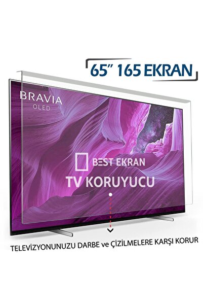 SENNA 65" inç 165 Ekran Tv Koruyucu Kırılmaz Paneli