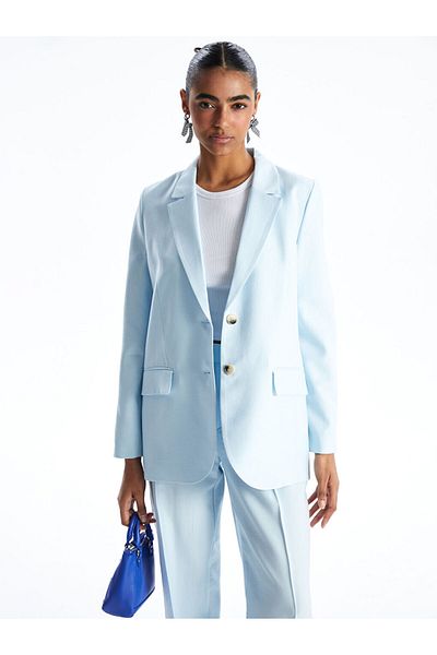 LC Waikiki Jachetă XSIDE Blue Regular Fit pentru damă