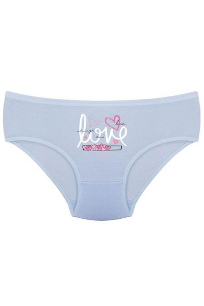 Onurel Set de 5 chiloți din bumbac Lycra cu imprimeu Love pentru fete