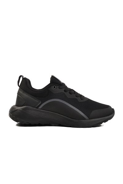 WALKWAY Black Mesh Lightweight Unisex Sports Shoes Dera 640 g