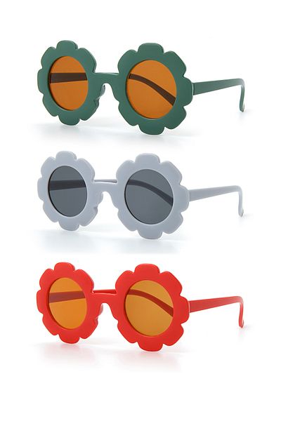 Nilu Moda Children's Sunglasses 3-Piece Deal Set
