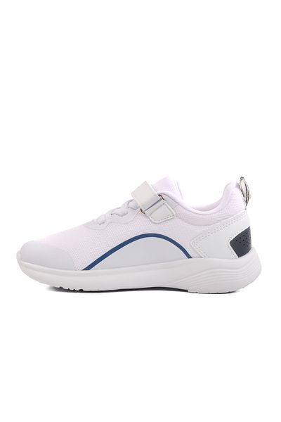 WALKWAY Pantofi sport pentru copii, unisex, cu plasă albă, cu velcro, Dera 640 F