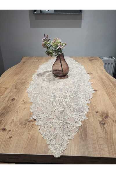 YALINSHOME EV Tekstil Laxury Glitter Matsal Grape 140x43-عداء