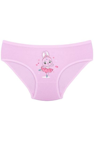 Onurel Girl's Pack of 5 - Rabbit Printed Lycra Cotton Panties