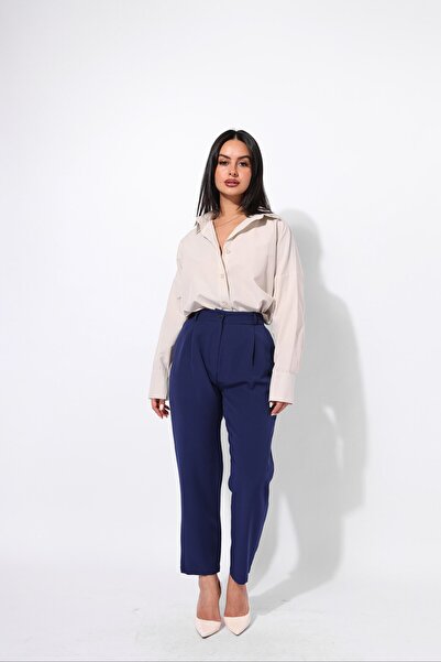 Reyon Lacivert Premium Pantolon