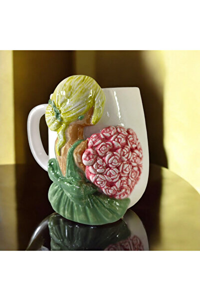 Boni Bon Collection Design 3D Kabartma El Emeği Göz Nuru Fiyonklu Elbiseli Ka...