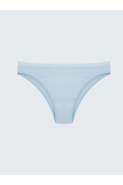 LC Waikiki Lcw Young Blue Plain Brazilian Panties