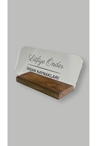 Hediyelen Yeni İş Hediyesi Masa Üstü İsimlik Pleksi