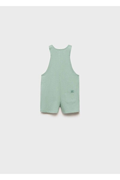 MANGO Baby Cotton Short Jumpsuit