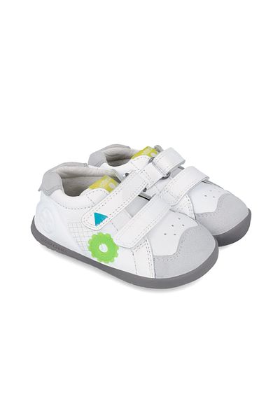 BIOMECANICS Adidasi Primii Pasi Pentru Copii 241161, Alb Marime: 22