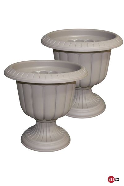 Bliss 2'li Dekoratif Ayaklı Nergiz Saksı Seti