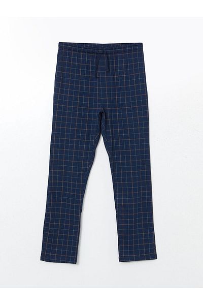 LC Waikiki Brown Standard Plaid Men's Pajama Bottom