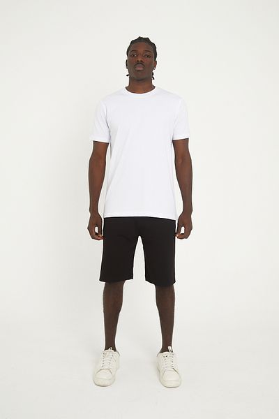 KAPHONE Men's Plain Shorts Tshirt Bottom Top Set