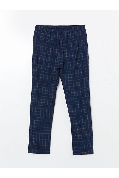 LC Waikiki Brown Standard Plaid Men's Pajama Bottom