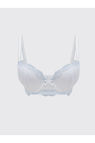LC Waikiki LCW DREAM Sutien tricou din dantelă cu jumătate căptușit cu sârmă