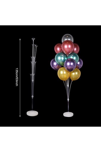 Choice As picture 3 LED Light Balloons Holder Stand Support Column Confetti Baloon Baby Shower Birthday Par