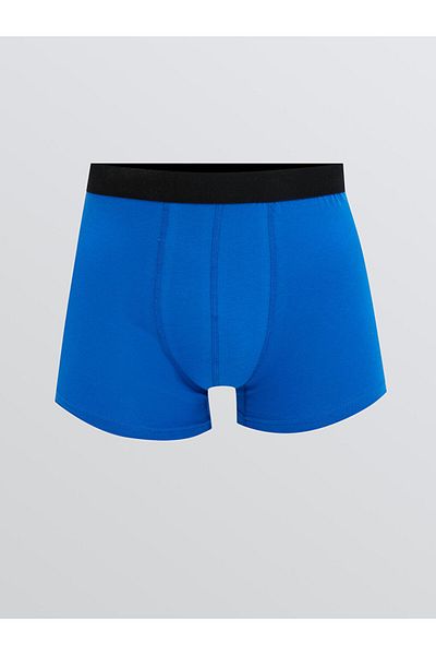 LC Waikiki Black Standard Fit Cotton Flexible Men's Boxers Pack of 7