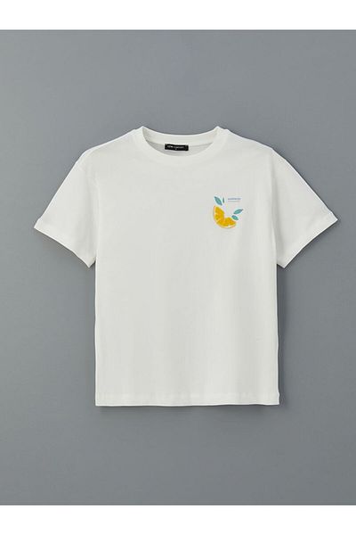 LC Waikiki Lcw Comfort Crew Neck Printed Women's T-Shirt