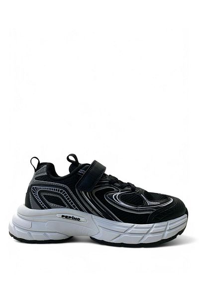 pepino 1951 Orthopedic Unisex Kids Black Comfortable Sneaker