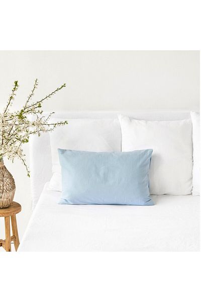 Kotonia Home Set 2 Fete De Perna , 100% Bumbac, Ranforce Color Uni, 50x80 Cm, Bleu