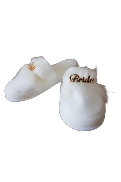 GC Bridal Slippers and Towel Bride Set
