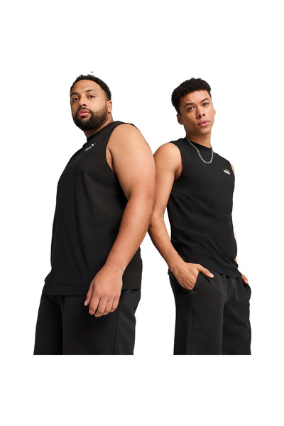 Puma Tricou Ess No. 1 Logo fără mâneci, negru, bărbați