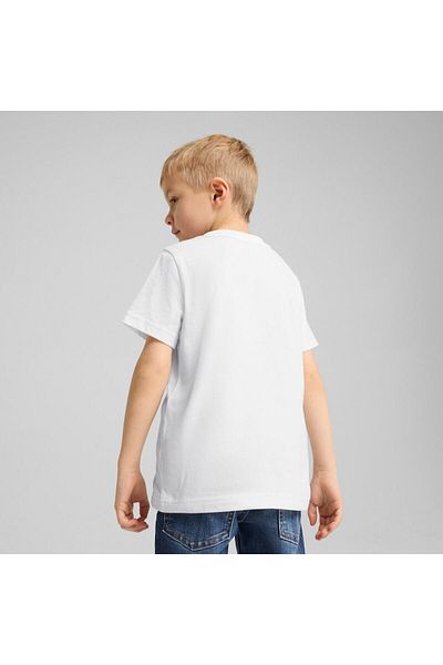 Puma Tricou Puma Ess No. 1 Logo Tee Ps, Alb, Copii