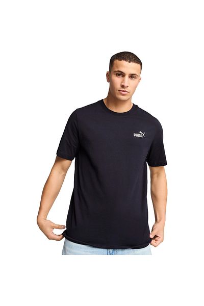 Puma T-shirt Puma Ess Small No. 1 Logo Tee, Μαύρο, Ανδρικό