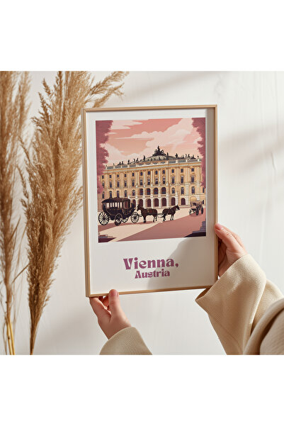 UNT Pictură „Viena” cu rama din lemn