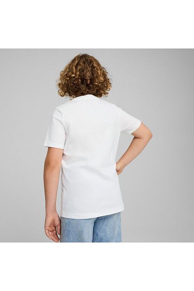 Puma Tricou Puma Ess No. 1 Logo Tee B, Alb, Copii