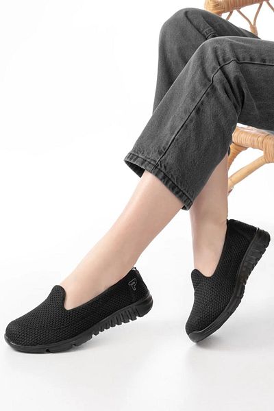 Gob London Women's Daily Ballerina Laceless Mesh Mother's Shoes 1021-111-0007