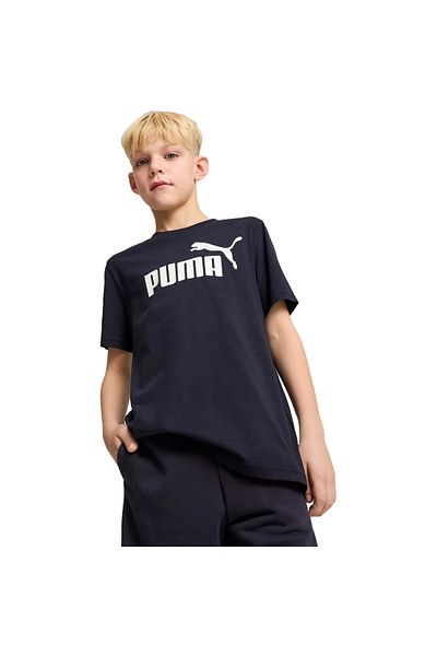 Puma Tricou Puma Ess No. 1 Logo Tee B, Negru, Copii
