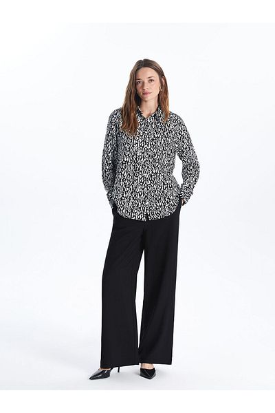 LC Waikiki New Season Patterned Women's Shirt Tunic - S5Kq50Z8