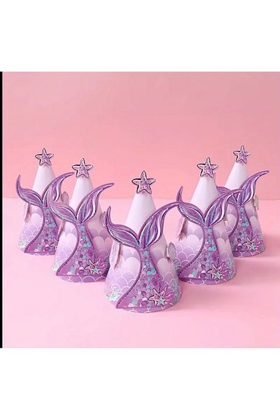 Store Mermaid Party Hat (Set of 6)