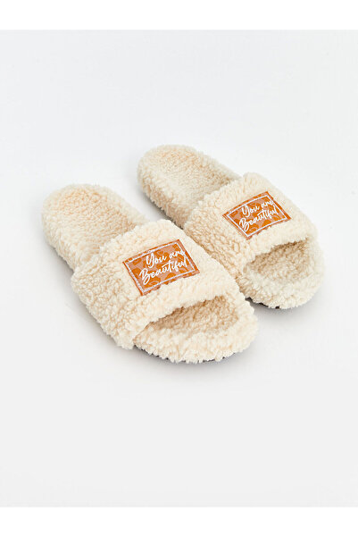 LC Waikiki Hilfa Yeni Sezon Pelüş Kadın Ev Terliği