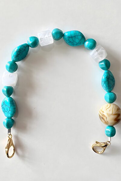 vollen yarn Akrilik Boncuklu Taşlı Çana Sapı