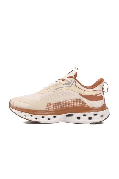 WALKWAY Beige Memory Foam Lightweight Mesh Sports Shoes Nora g