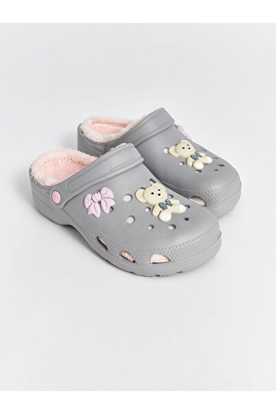 LC Waikiki Teddy Bear Printed Women's House Slippers