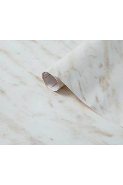 d-c-fix 200-8131 رقائق لاصقة من الرخام البني على الأرضية الكريمية مقاس 67,5 سم × 1 متر