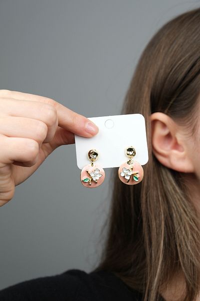 Jack Ferrero Women's Mineli Steel Earrings